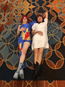 Cathy Byrd and Lillian